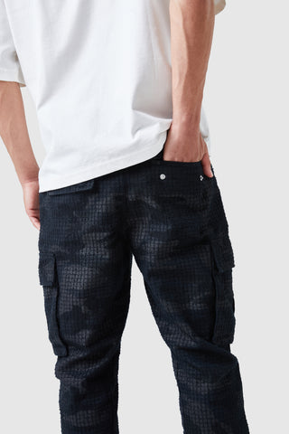 General Camo Cargo Pant - Black/Charcoal