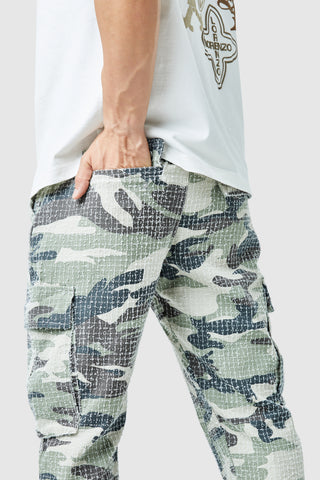 General Camo Cargo Pant - Green/Brown