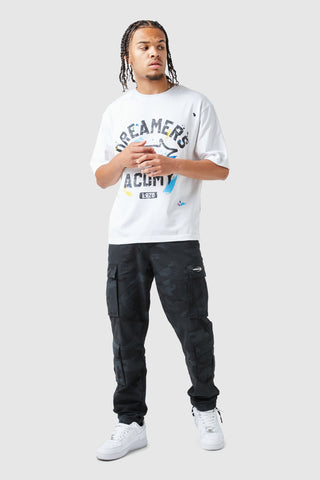 Dreamers Paint Tee - White