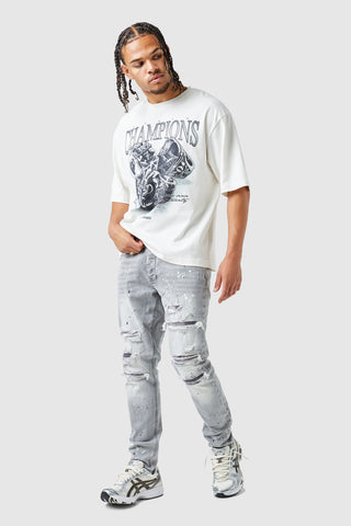 Icon Rings Tee - White