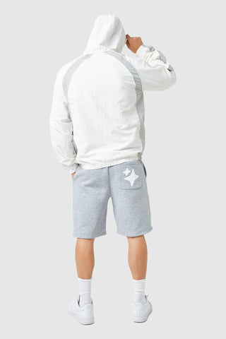 LW Star Windbreaker - White