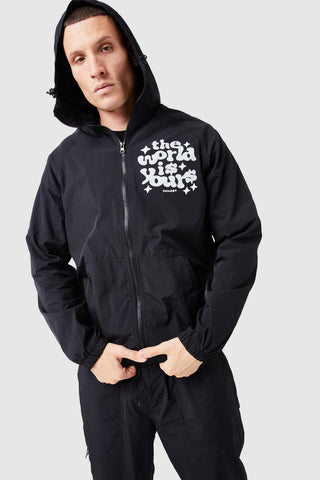 World Is Yours Light Jacket - Black
