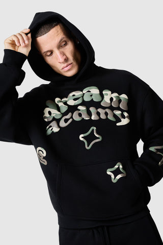 Camo Dream Acdmy Tracksuit - Black