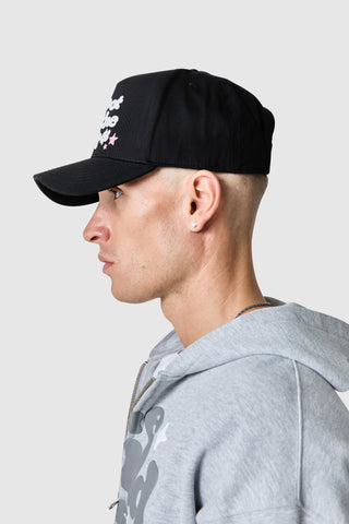 Shoot For The Stars Trucker Cap - Black