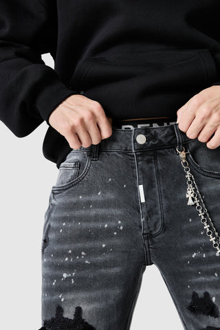 Diamante Dillon Jean - Anthracite