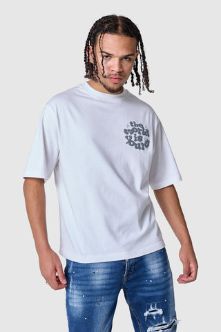 World Is Yours 2.0 Tee - White