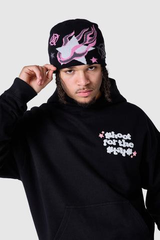 Shoot For The Stars Beanie 2.0 - Black