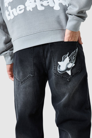 Shoot For The Stars Jean - Black