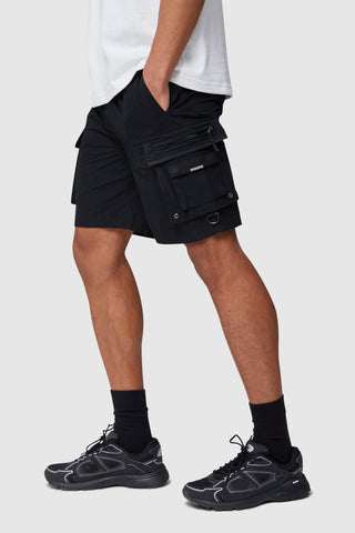Conquer Cargo Short - Black