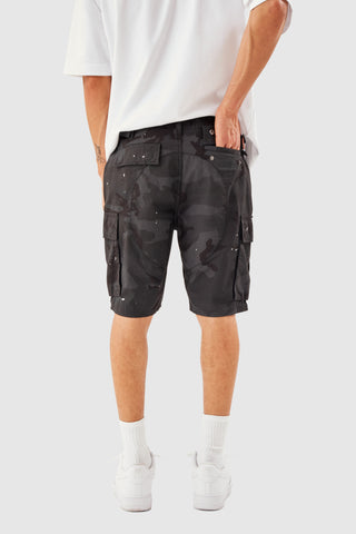 General Cargo Short - Black Camo