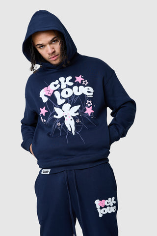 Fxck Love Tracksuit - Navy Night