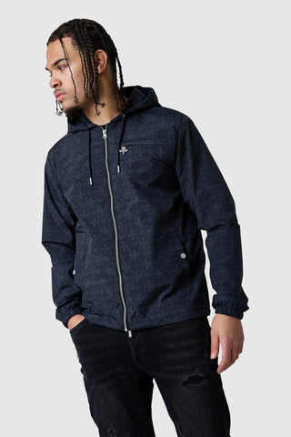 Icon AOP Jacket- Black