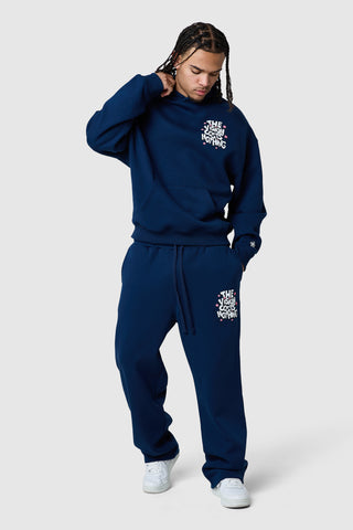 Vision Costs Nothing Hood - Blue