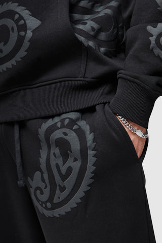 Paisley Jogger - Black