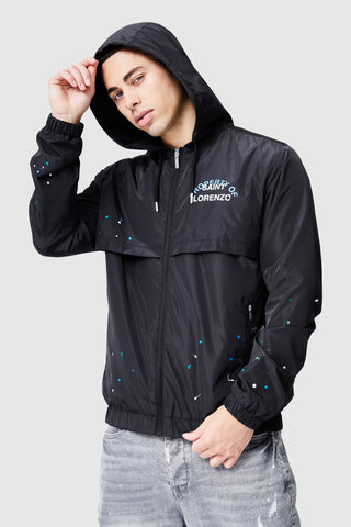 St Lorenzo Painter Windbreaker - Black