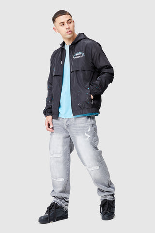 St Lorenzo Painter Windbreaker - Black