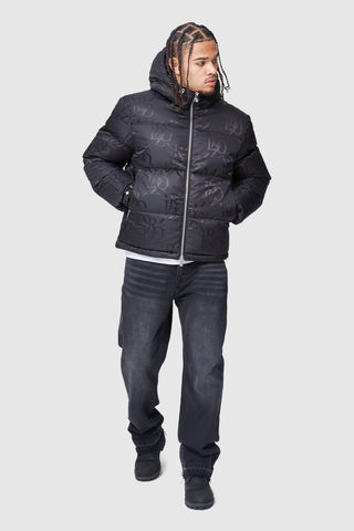 Monogram Jacket - Black