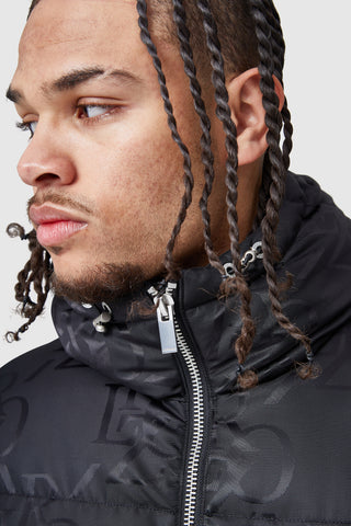 Monogram Jacket - Black