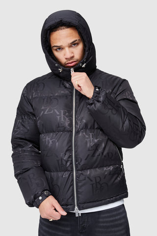 Monogram Jacket - Black