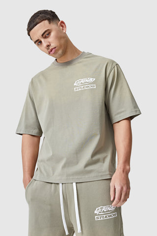 World Tour Tee - Khaki