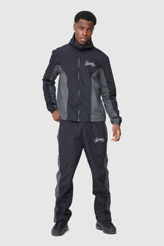 All Star Windbreaker - Black/Grey