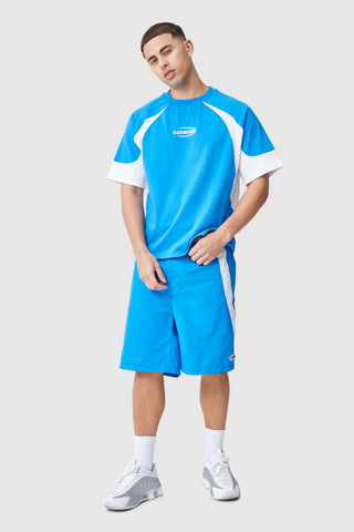 Force Tee - Light Cobalt