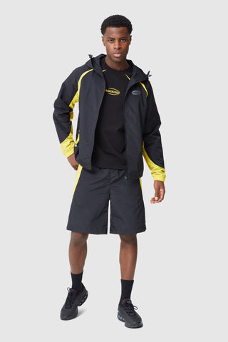 Force Windbreaker - Black/Yellow