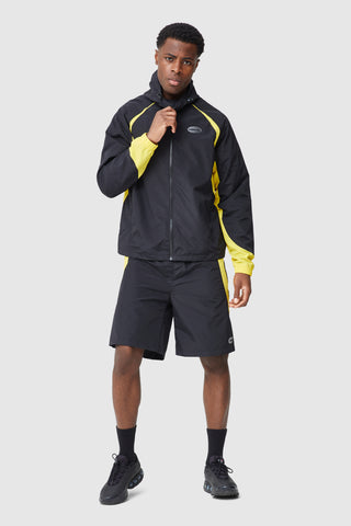 Force Windbreaker - Black/Yellow