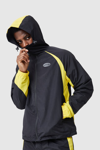 Force Windbreaker - Black/Yellow