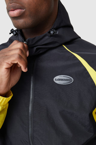 Force Windbreaker - Black/Yellow