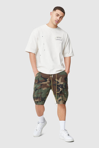 St Lorenzo Painter Tee - Off White