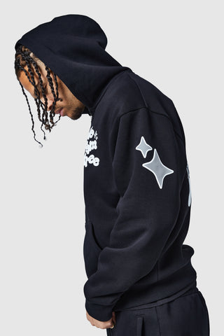 Dream Is Free 2.0 Zip Hood - Black