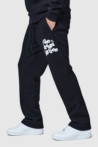 Dream Is Free 2.0 Zip Tracksuit - Black