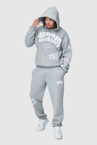 Dream Acdmy Tracksuit - Grey Marl