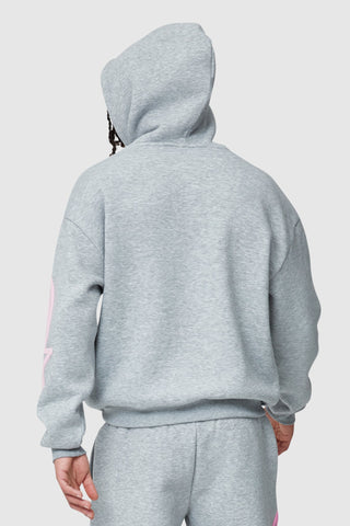 Dream Acdmy Hood Twinset - Grey Marl
