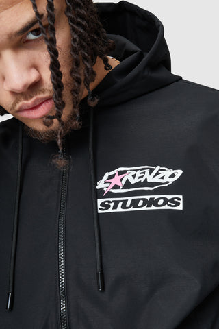 World Tour Windbreaker - Black