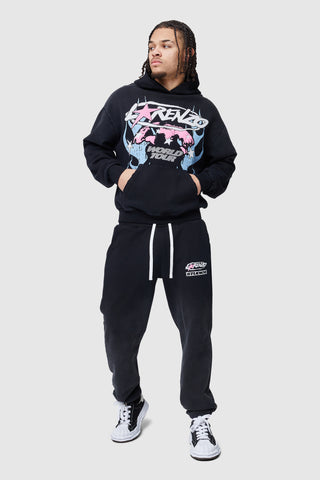 World Tour Hood - Black